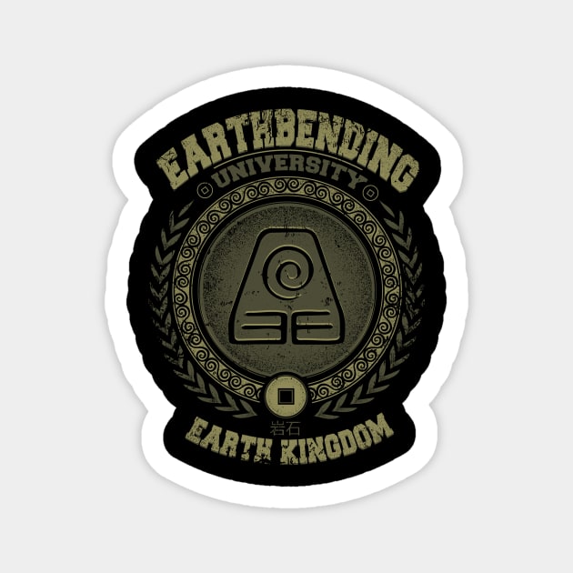Earthbending Toph university - Bumi Earth kingdom - Avatar last airbender Sticker by Typhoonic